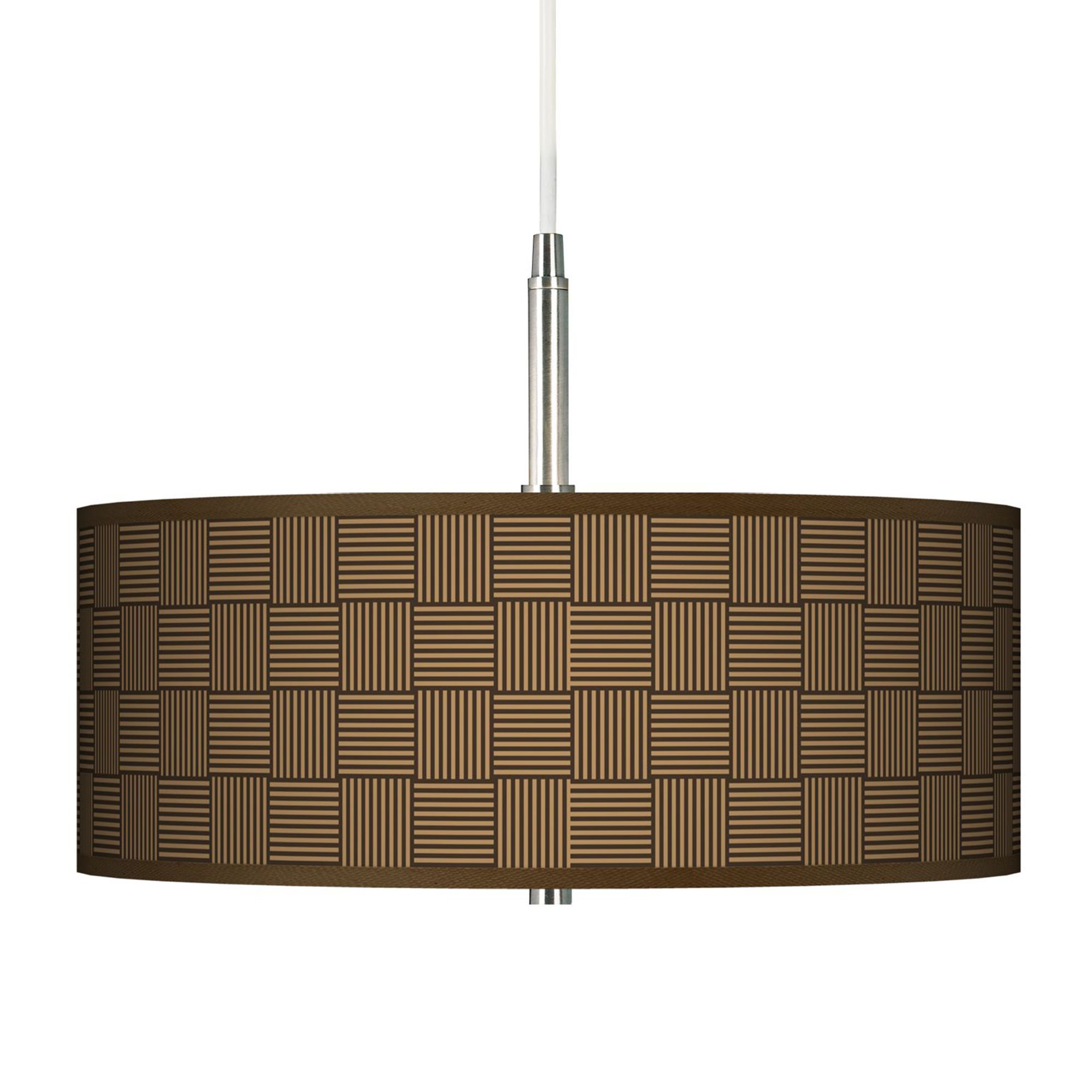 Crisscross Giclee Pendant Chandelier