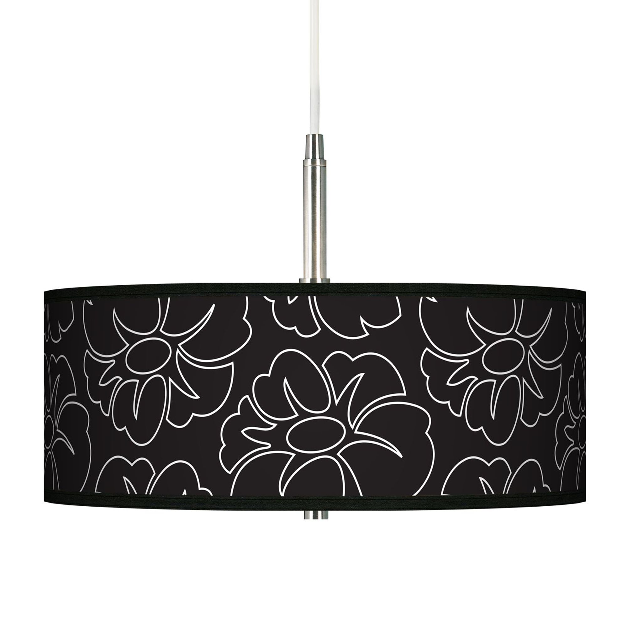 Summer Silhouette Giclee Pendant Chandelier