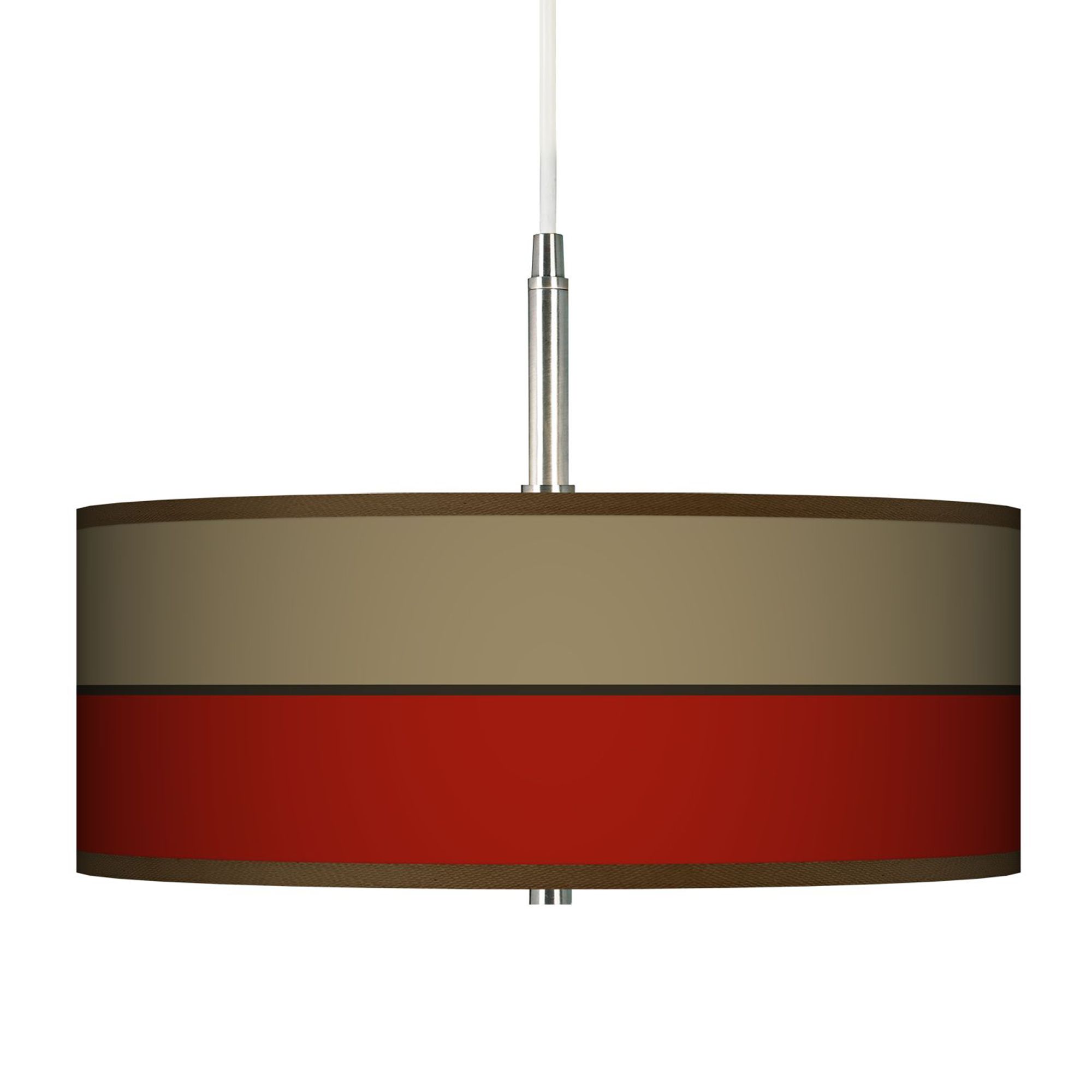 Empire Red Giclee Pendant Chandelier