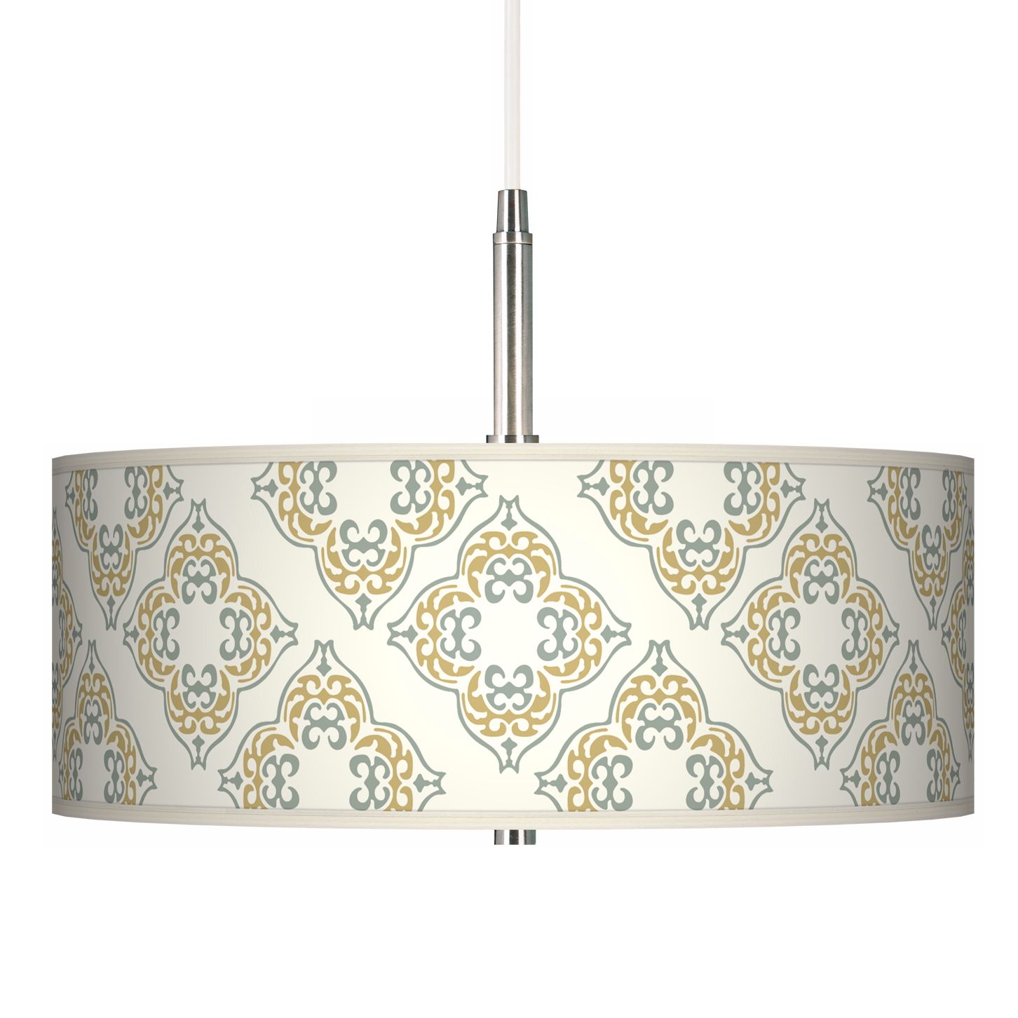 Aster Ivory Giclee Pendant Chandelier