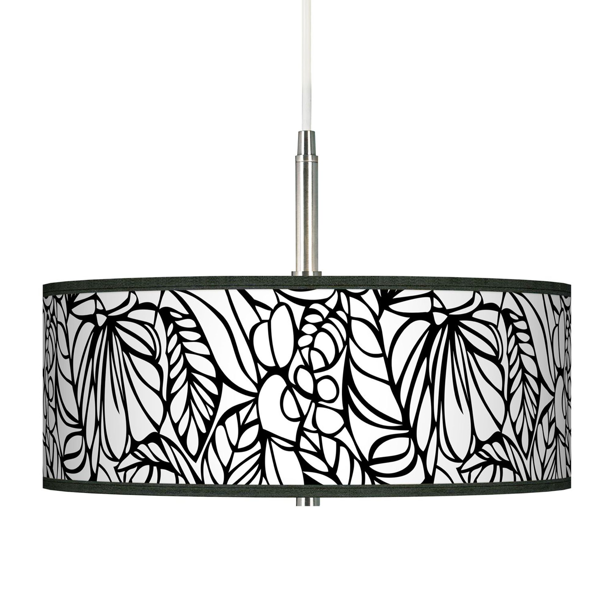 Jungle Moon Giclee Pendant Chandelier