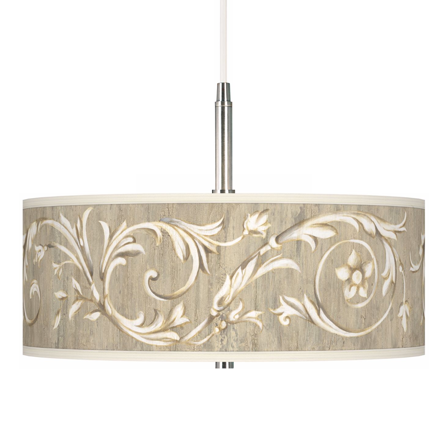 Laurel Court Giclee Pendant Chandelier