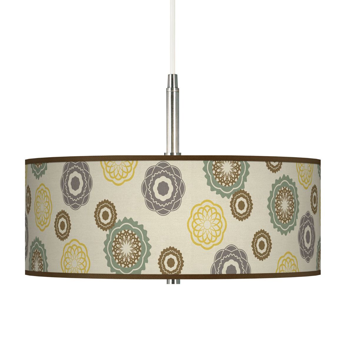 Ornaments Linen Giclee Pendant Chandelier