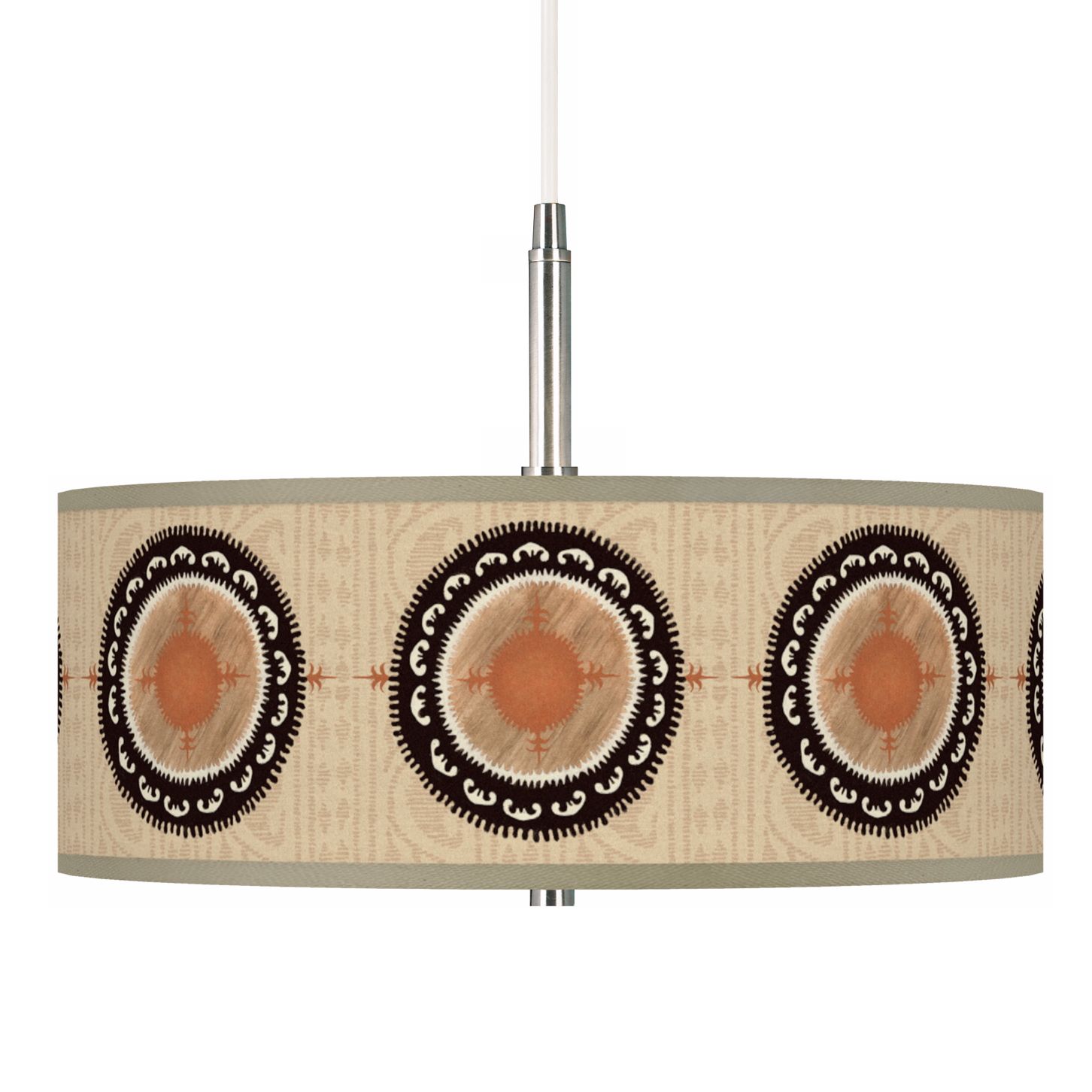 Travelers Compass Giclee Pendant Chandelier