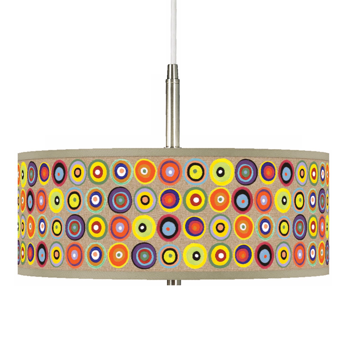 Marbles in the Park Giclee 16" Wide Pendant Chandelier