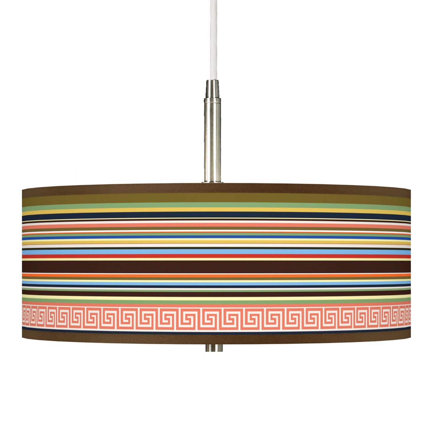 Island Party Time Giclee Pendant Chandelier