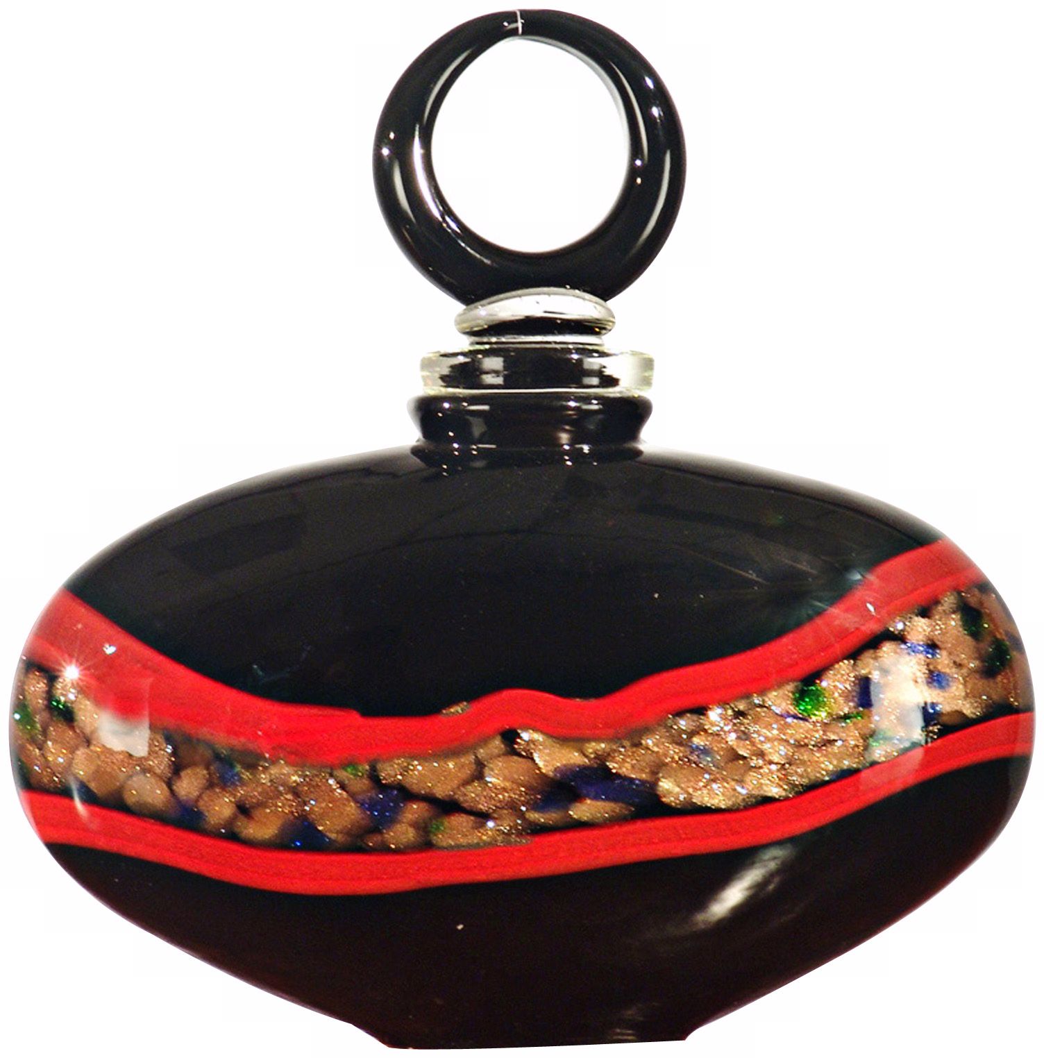 Dale Tiffany Ebony Perfume Bottle