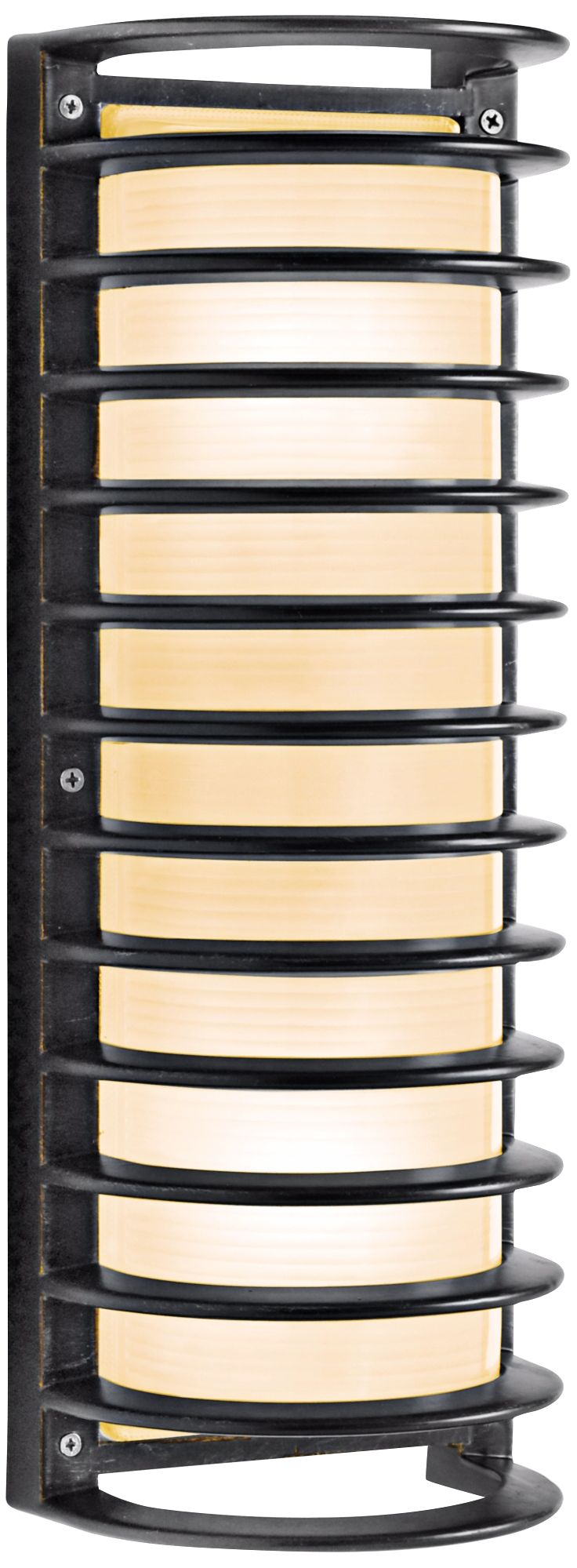 Poseidon Bulkhead Bronze 16 3/4" High Grid Outdoor Light