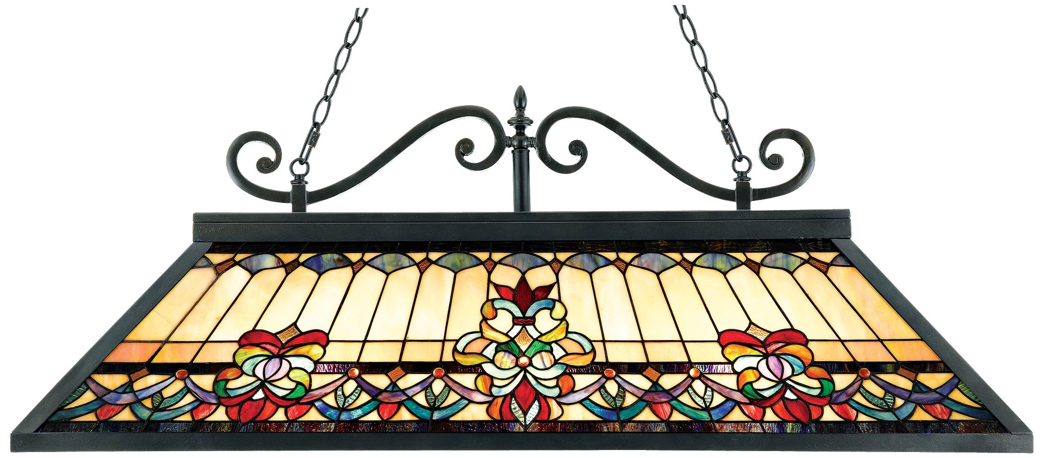 Belle Fleur Island Chandelier