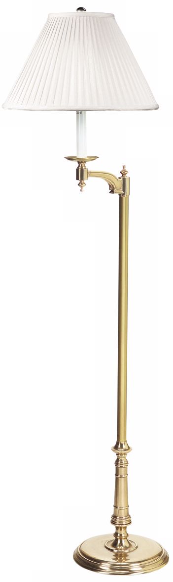 Chelsea Antique Brass Bridge Floor Lamp