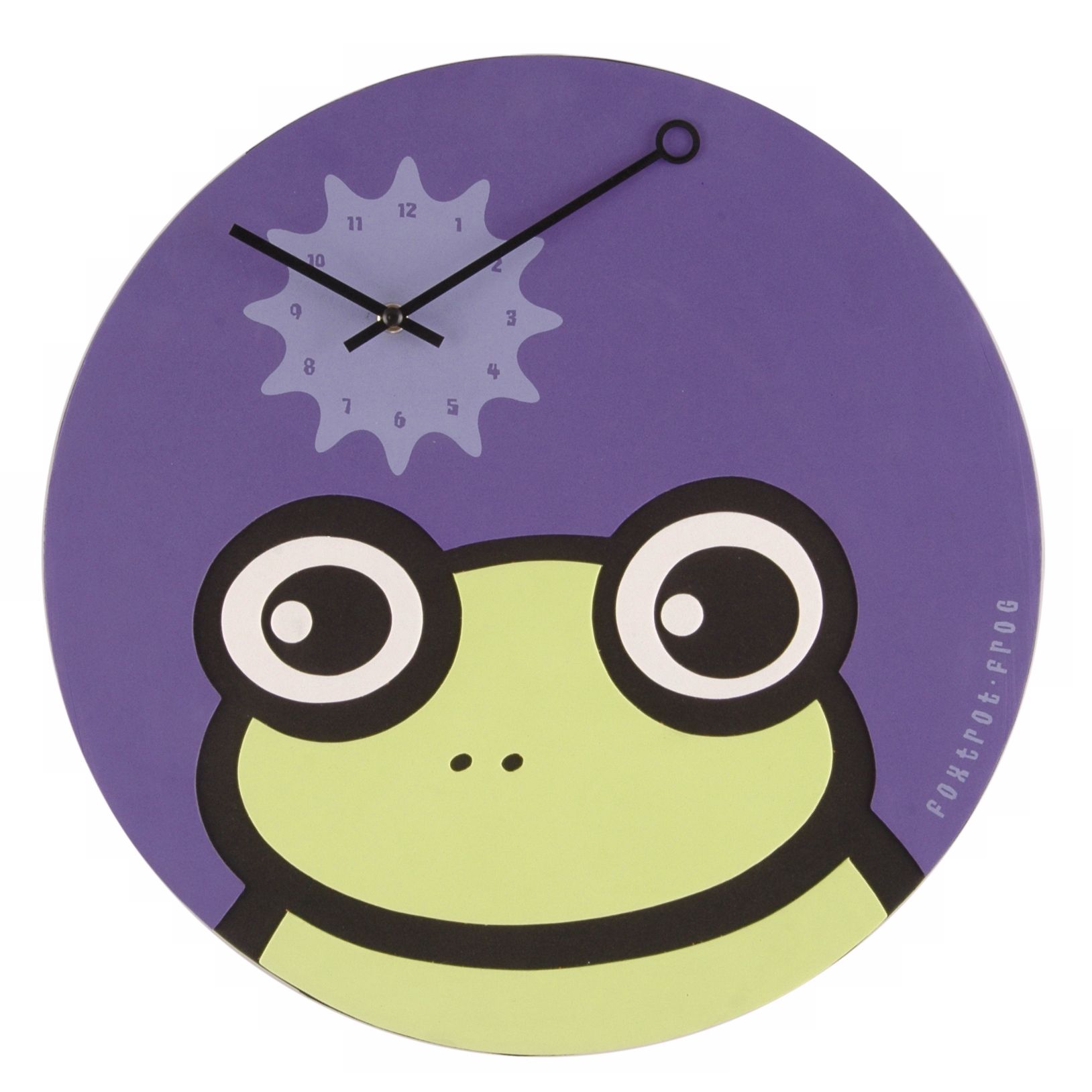 Foxtrot Frog 15 7/10" Wide Wall Clock