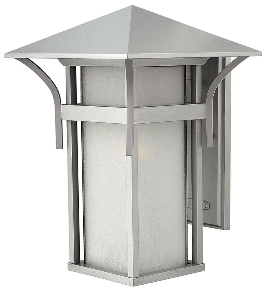 Harbor Collection Titanium 16 1/4" High Outdoor Wall Light