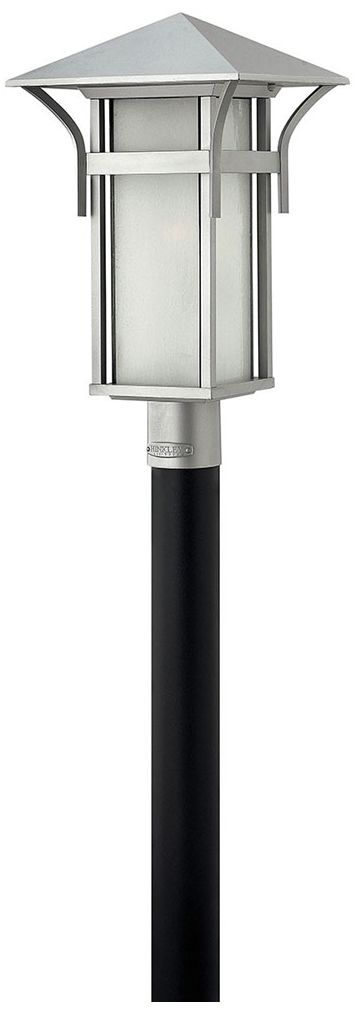 Hinkley Harbor Collection Titanium 19 1/2" High Post Light