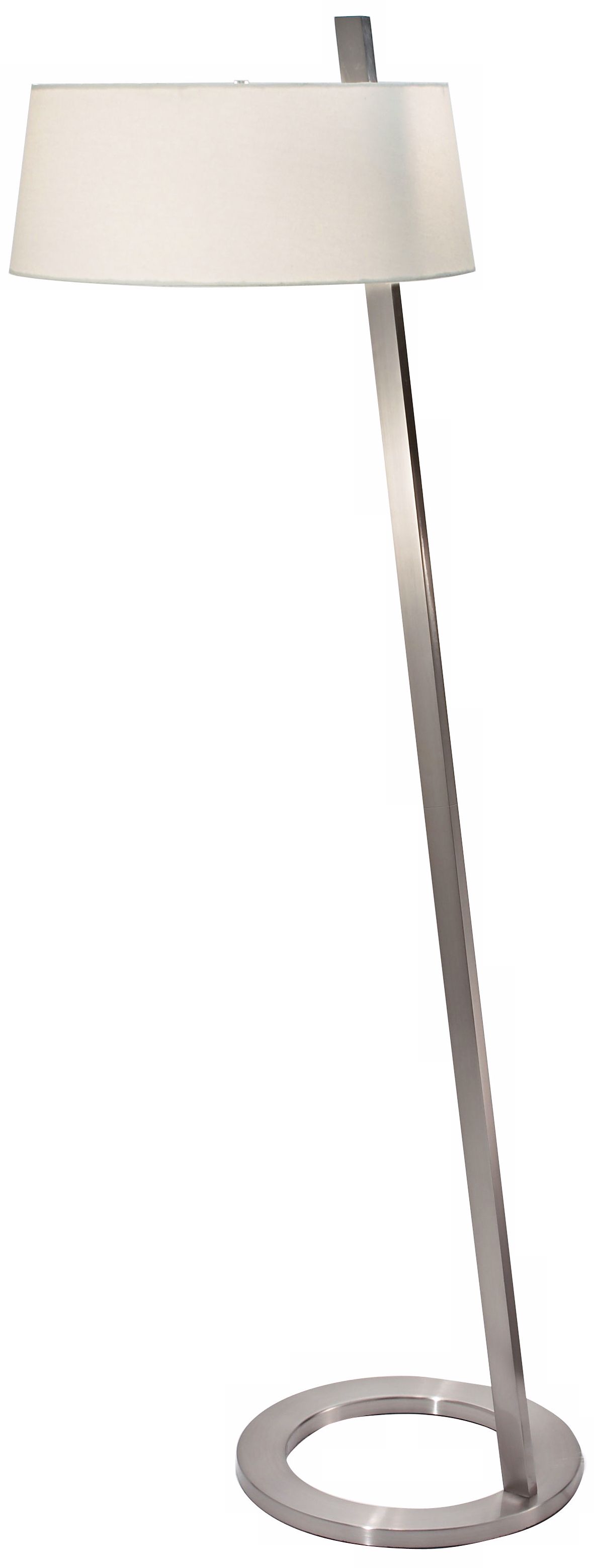 Sonneman Lina Satin Nickel Floor Lamp