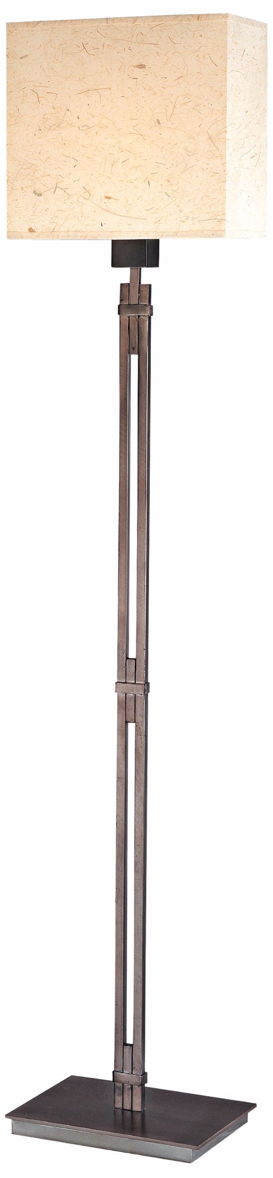 Sonneman Nikko Blackened Steel Floor Lamp
