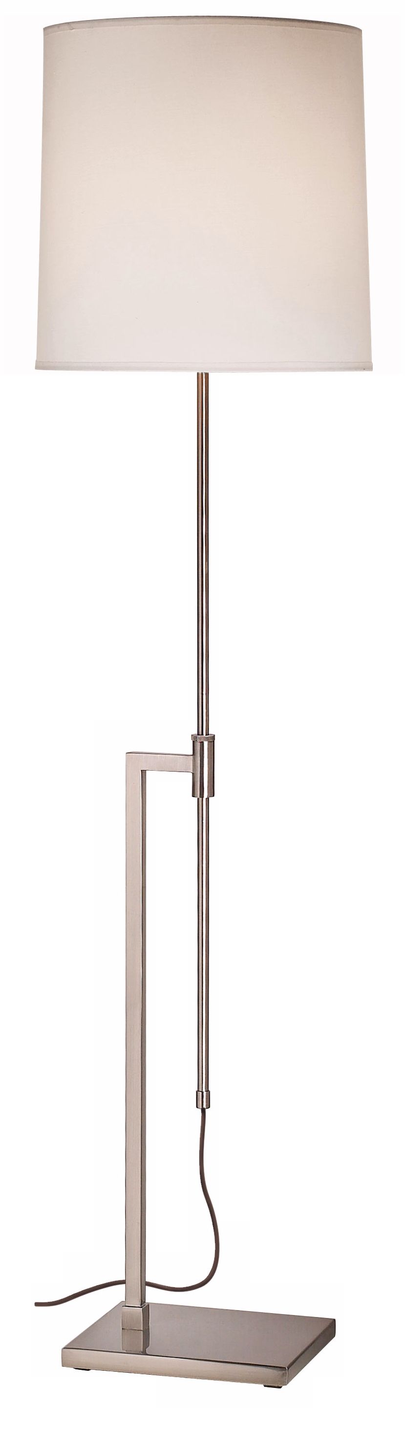 Sonneman Palo Satin Nickel Adjustable Floor Lamp