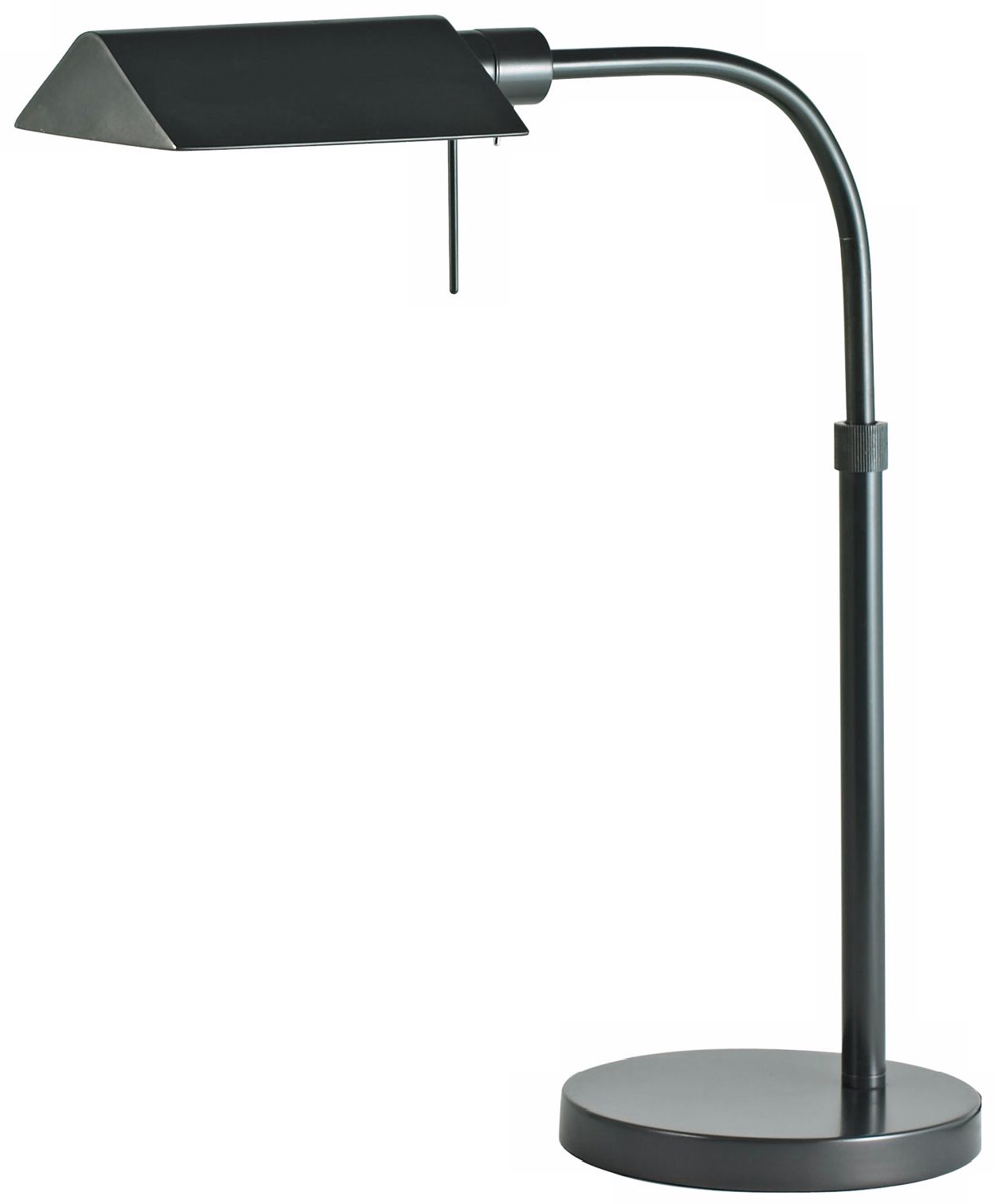 Sonneman Tenda Black Satin Pharmacy Desk Lamp