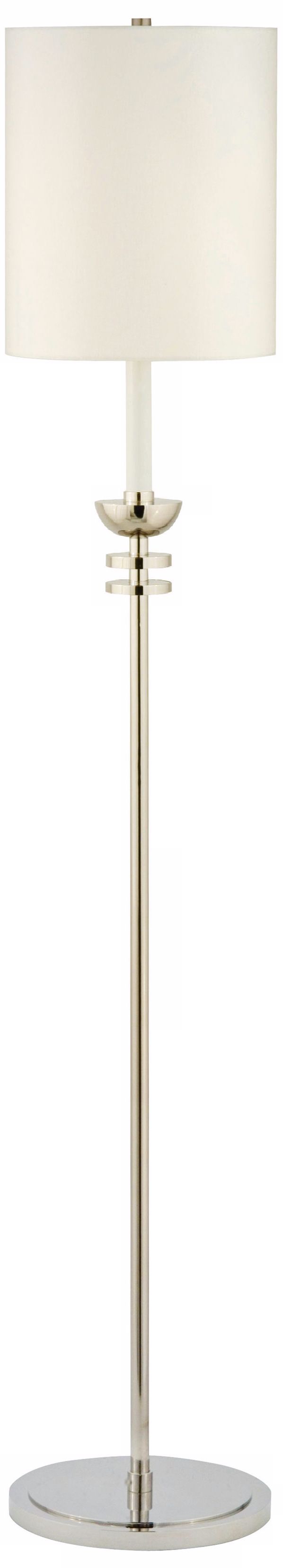 Sonneman 20th Century Polished Nickel Floor Lamp