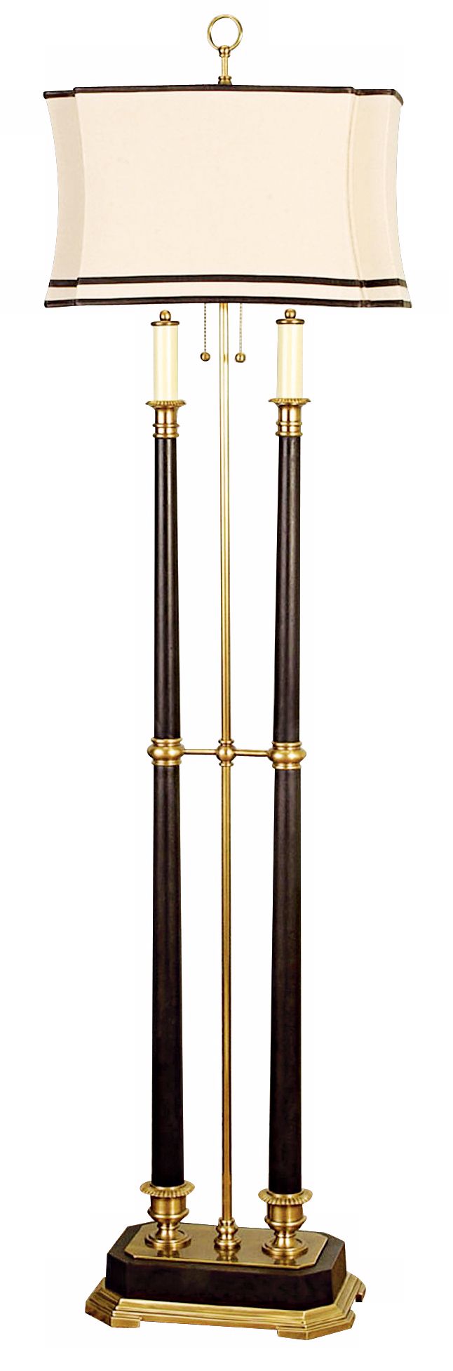 Oriental Accent Wheatly Two Tier Floor Lamp