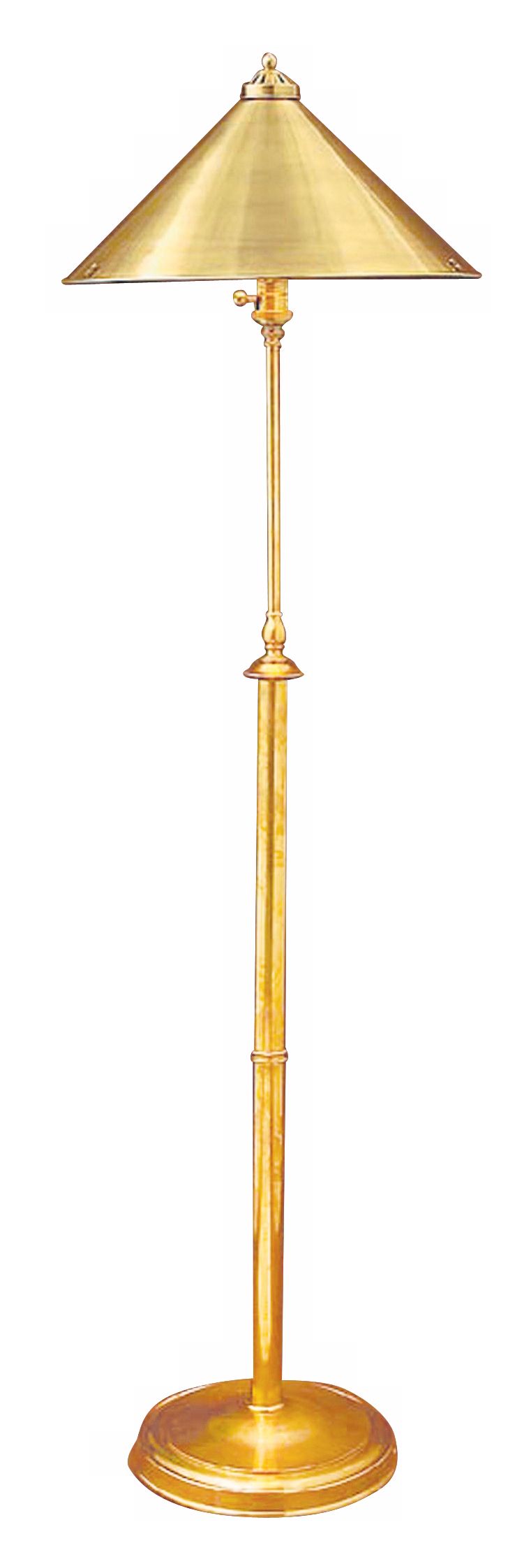 Oriental Accent Oxford Gold Finish Floor Lamp
