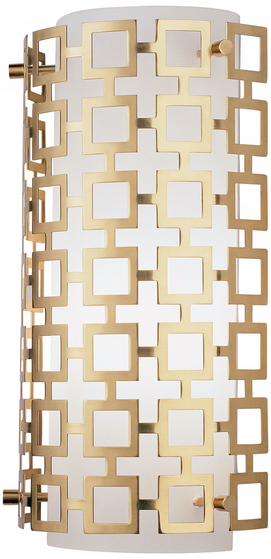 Jonathan Adler Parker Collection 15" High Brass Wall Sconce
