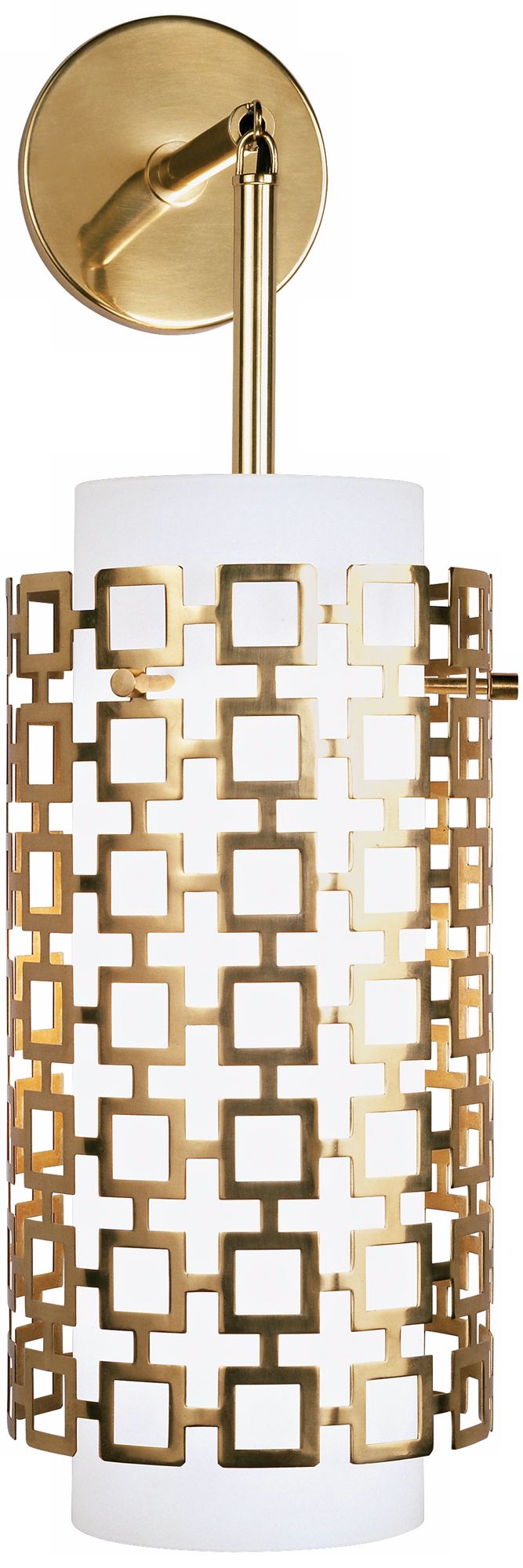 Jonathan Adler Parker 22 1/4" High Brass Sconce