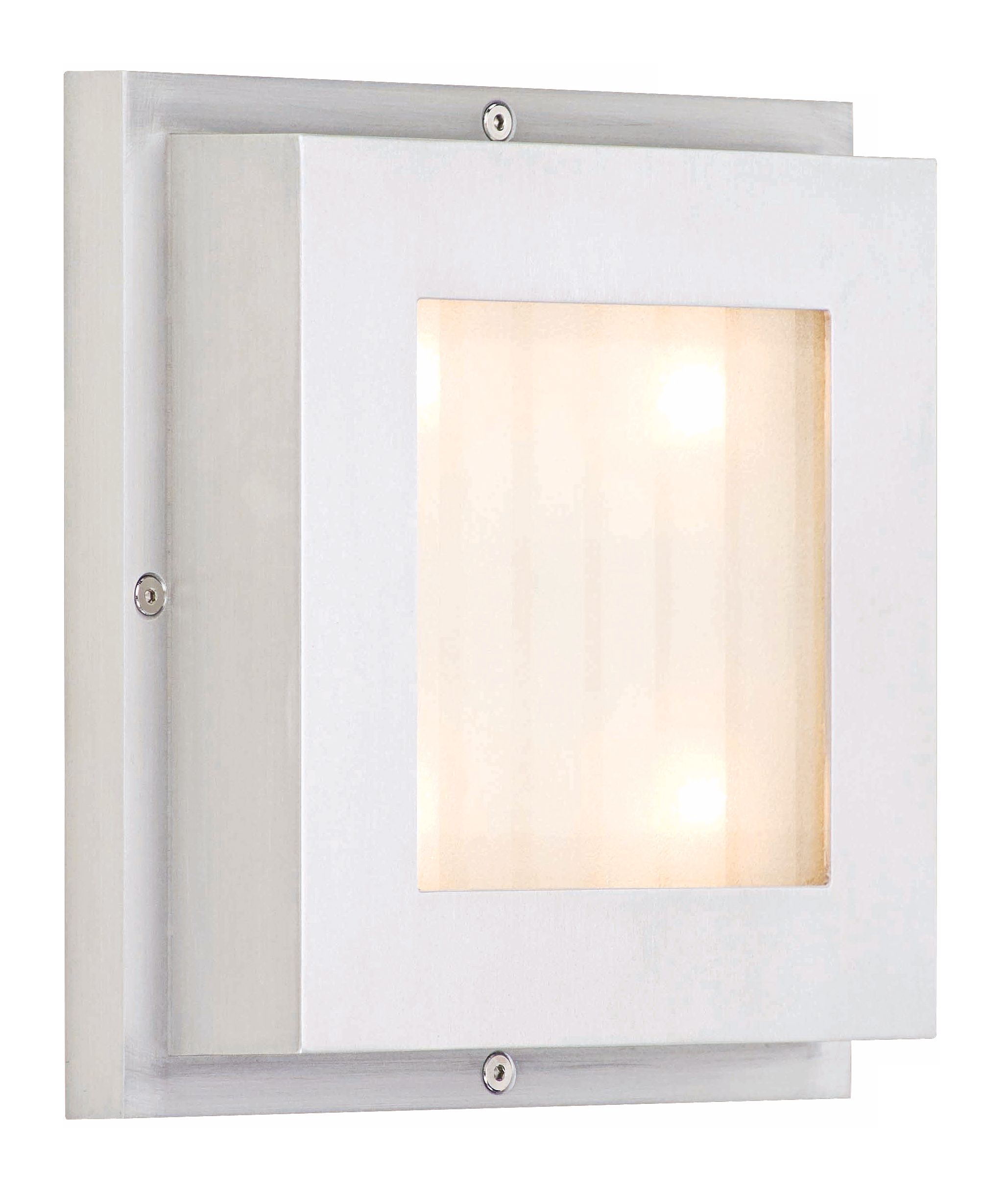Level Satin Aluminum 6 3/4" High ADA Outdoor Wall Light