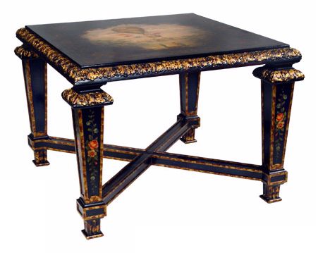Hot Air Balloon Motif End Table