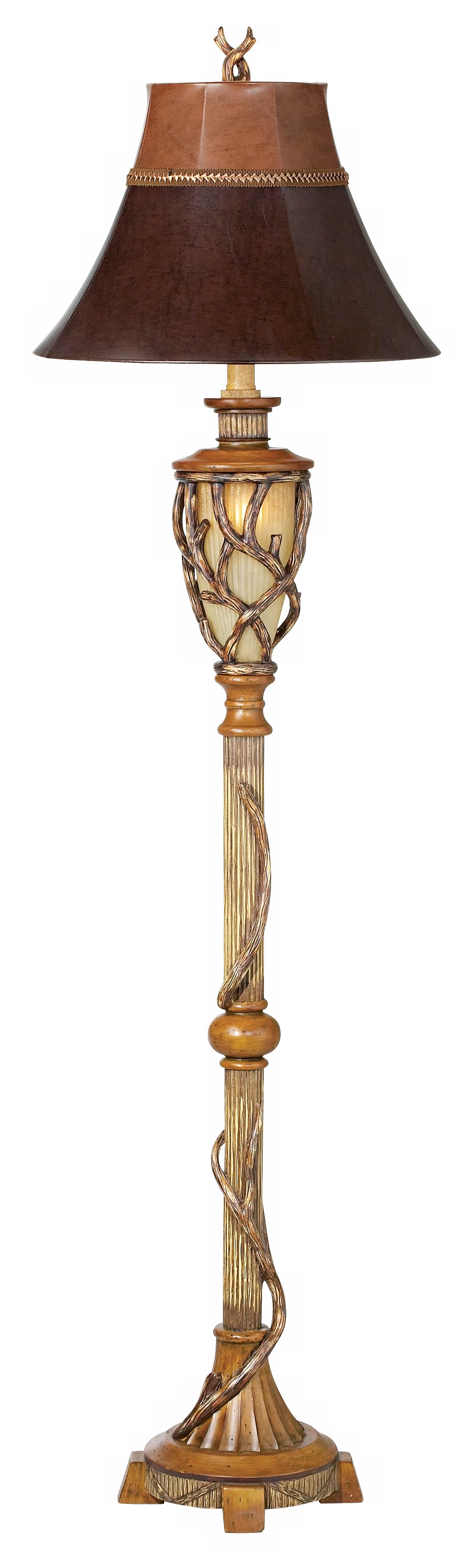 Algonquin Peak Night Light Floor Lamp