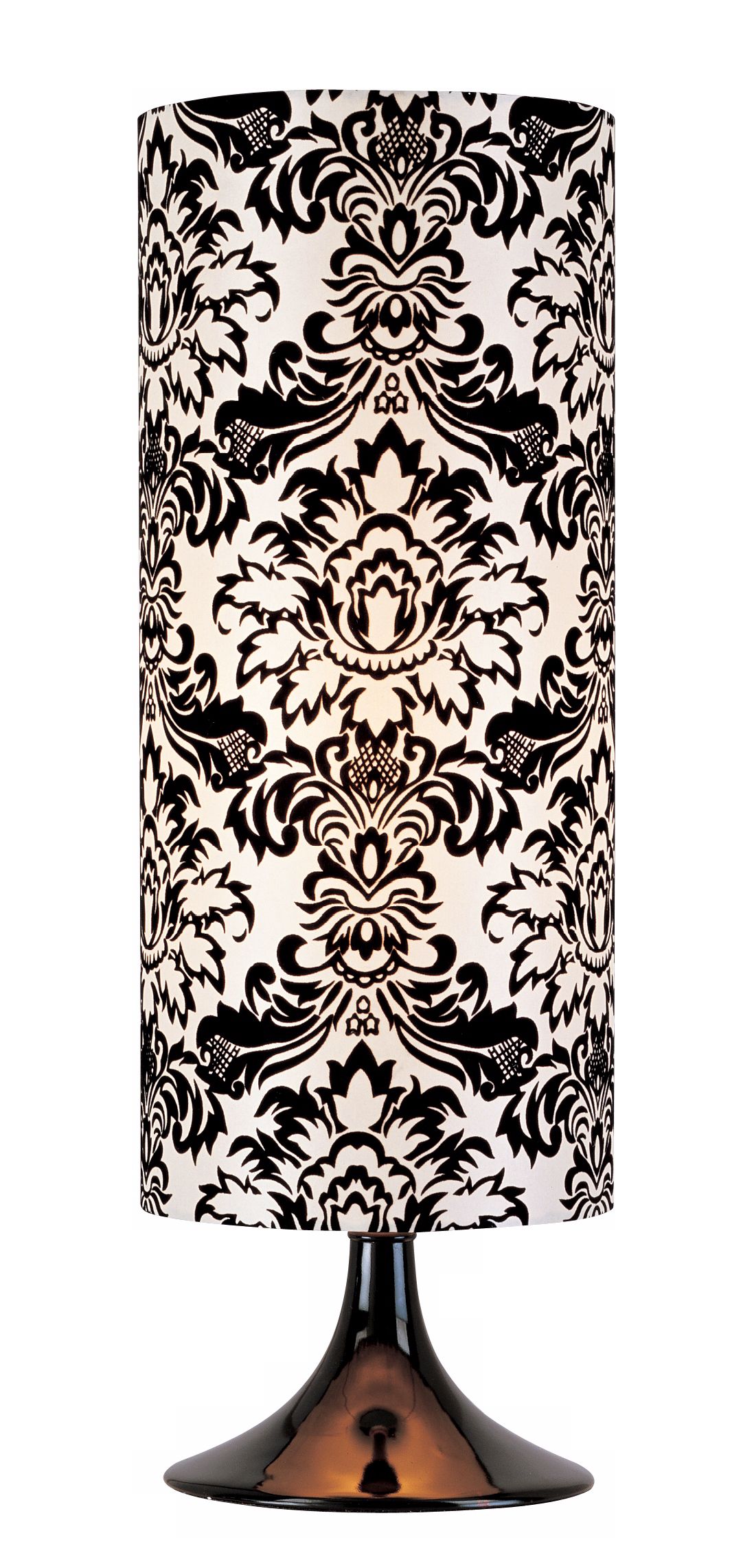 Kathy Ireland City Chic Black Uplight Accent Lamp H1613