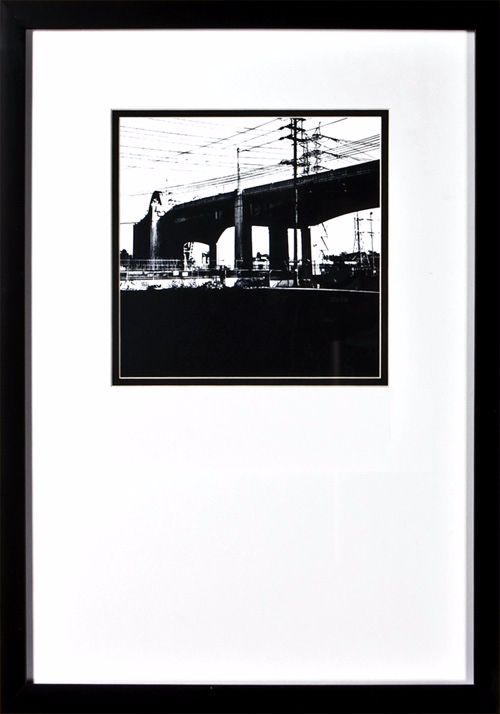Around Town I Print Under Glass 22" High Wall Art