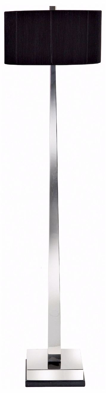 Frederick Cooper Palisades I Black Floor Lamp