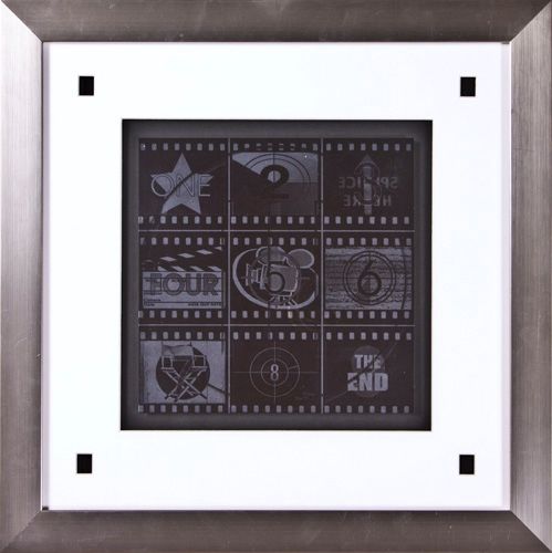Showtime II Film Series 16 1/2" Square Wall Art Print