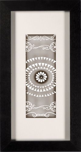 Modern Classic III Print Under Glass 25 3/4" High Wall Art