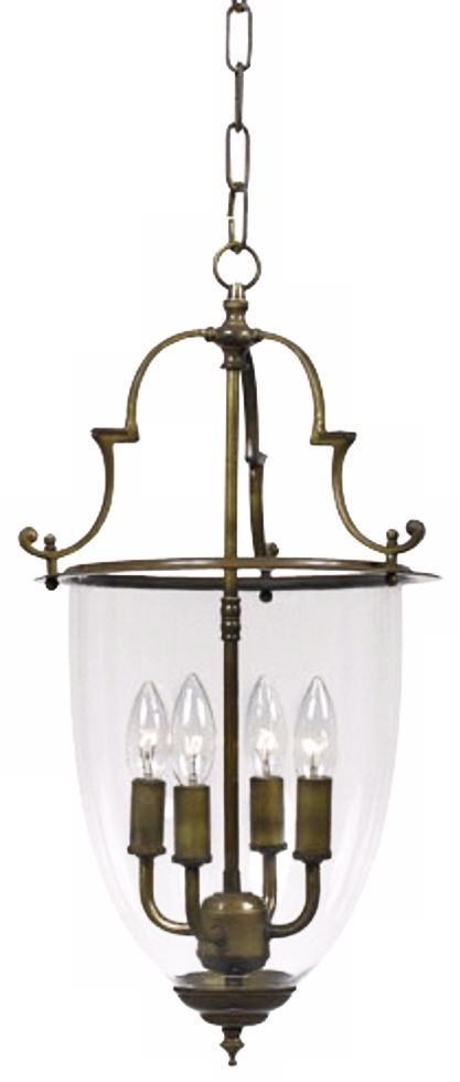 Camden Collection 22 1/4" High Bell Jar Lantern Chandelier