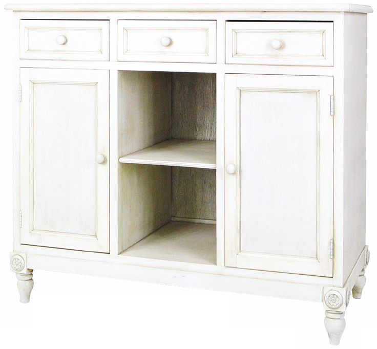 Brookfield White Antique Chic Accent Sideboard