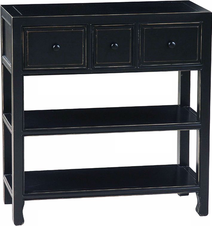 Suchow Black Finish Console