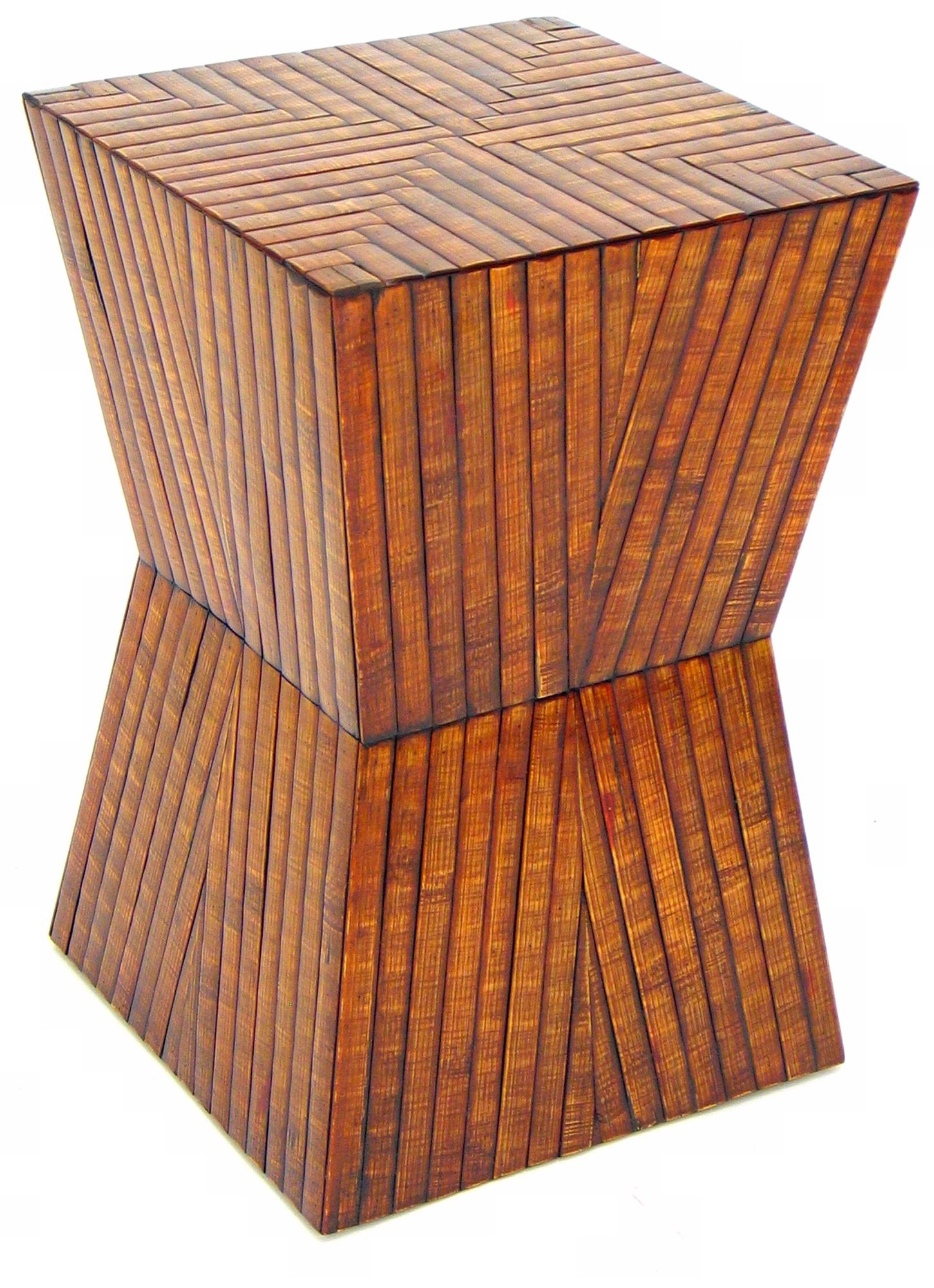 Parquet Bamboo 20" High Stool