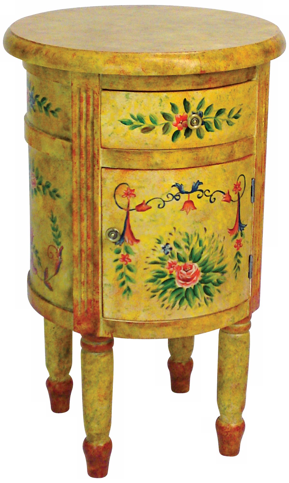Hand Painted Accent Chest