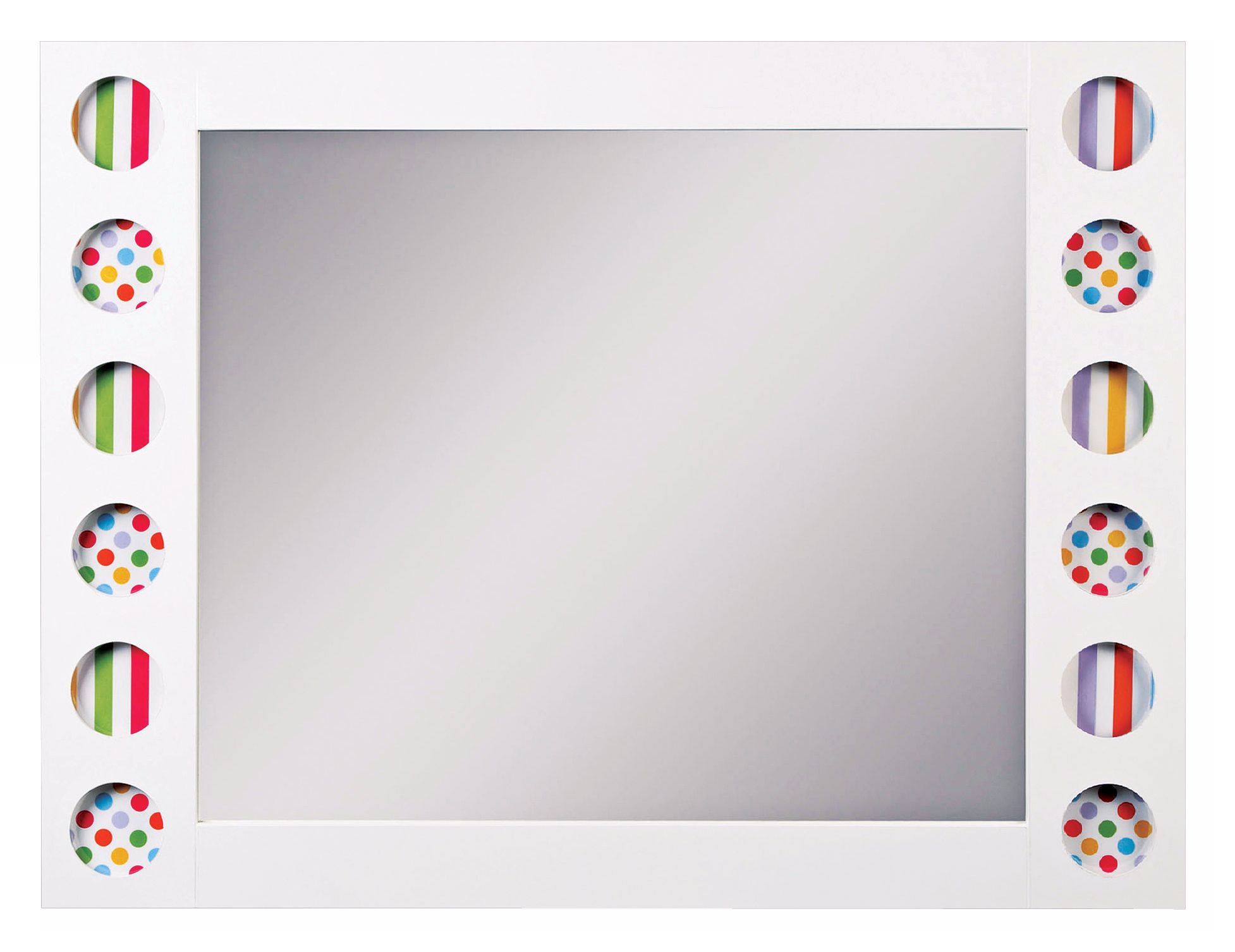 LittleMissMatched™ Sketchorama 40 1/4"High Wall Mirror
