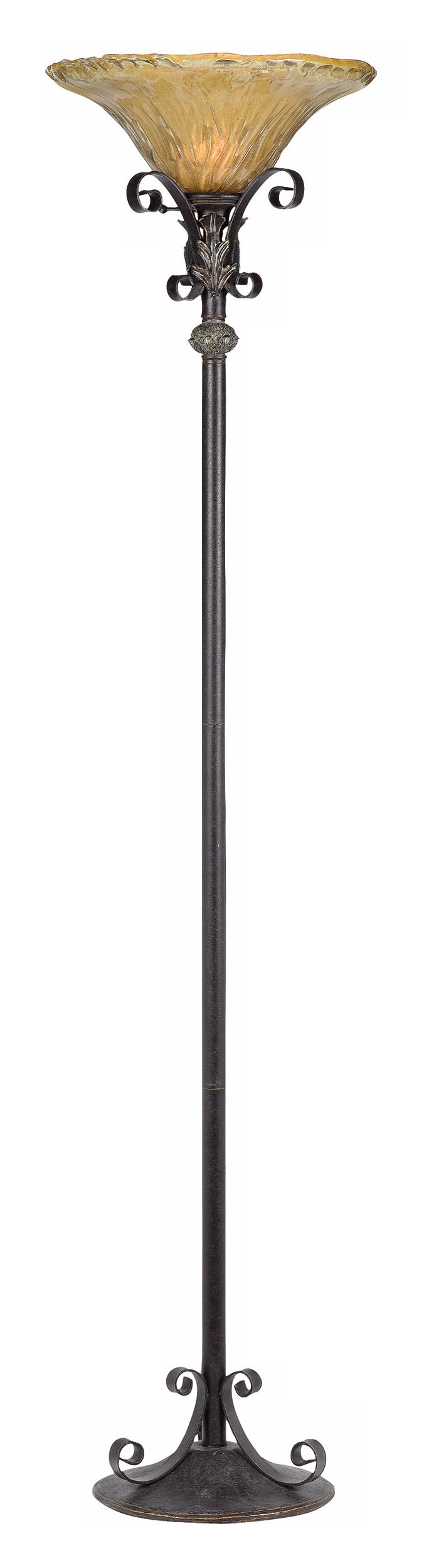 Summerhill Iron Torch Floor Lamp