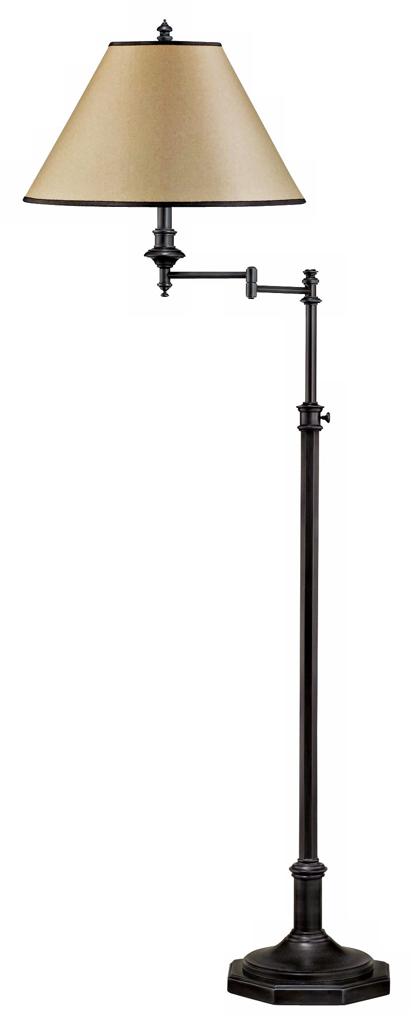 Bronze Swing Arm Floor Lamp Photo