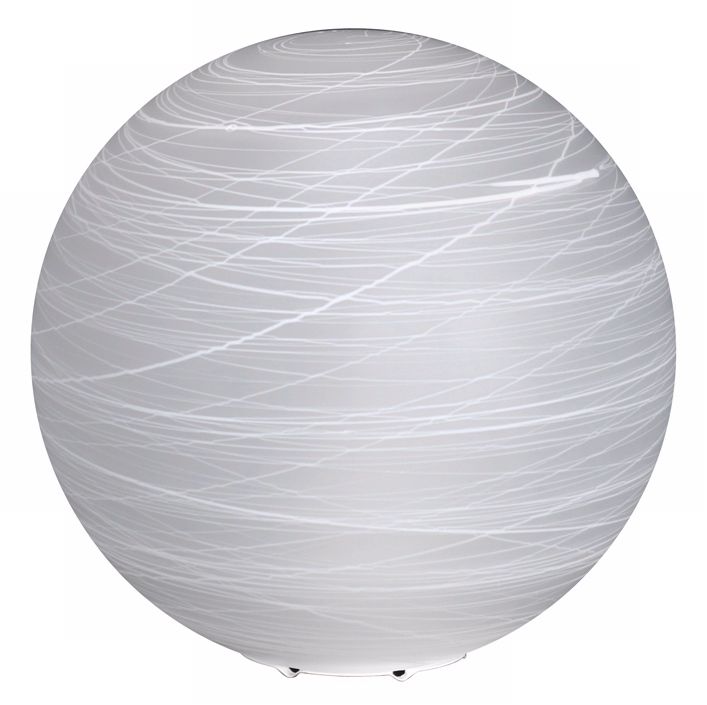 Besa Sphere Series 11 3/8" High Cocoon Glass Accent Lamp