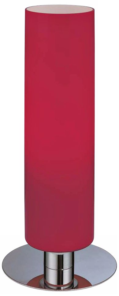 George Kovacs Energy Saving Glossy Red Cylinder Table Lamp