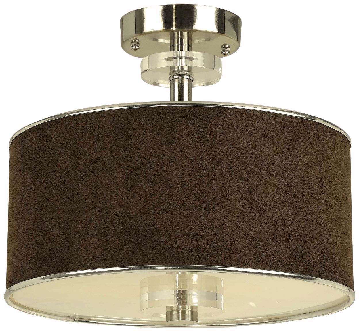 Savvy Semi Flushmount Ceiling Light Fixture