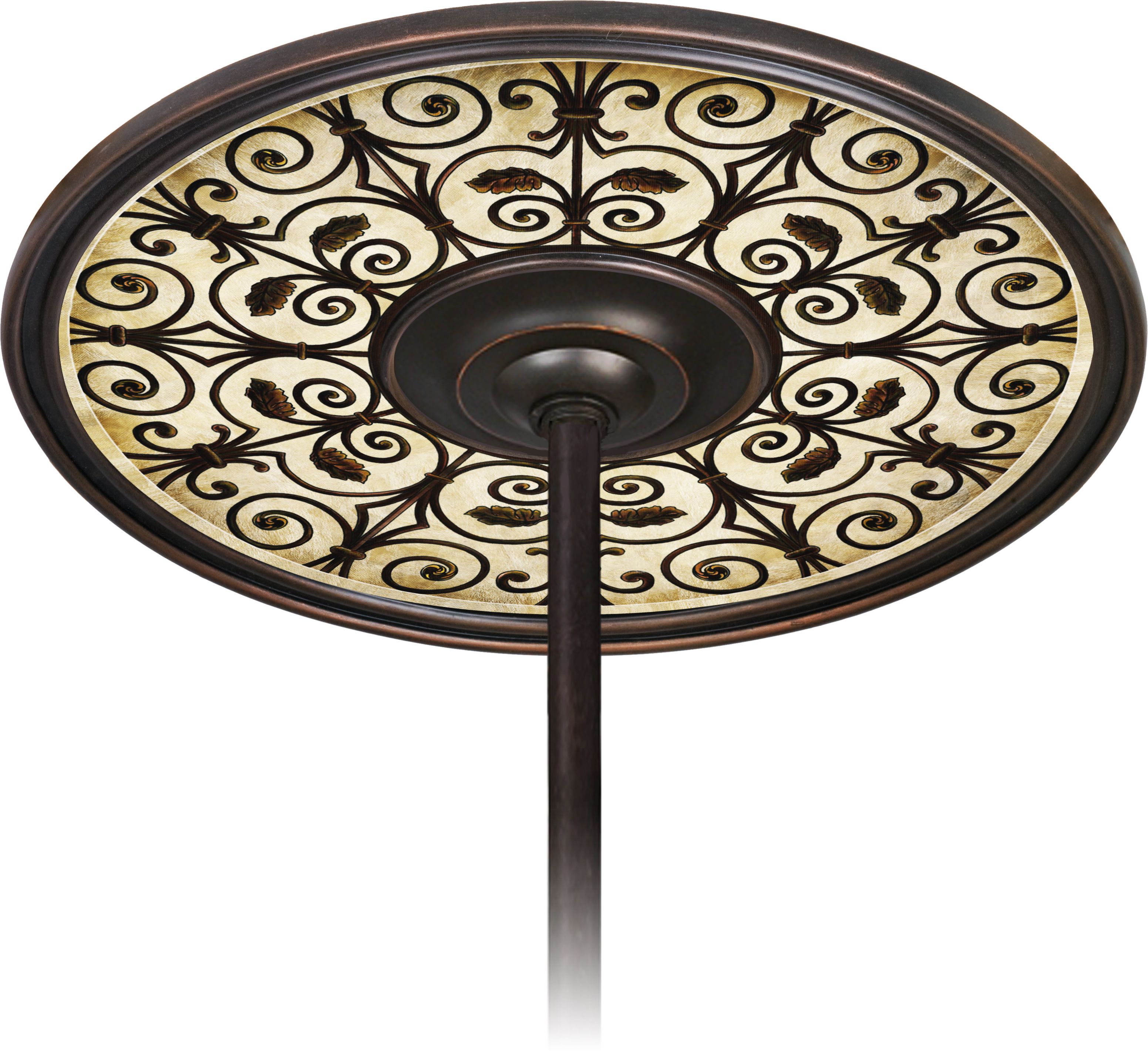 Madrid Clay 6 1/2" Opening Bronze Ceiling Fan Medallion