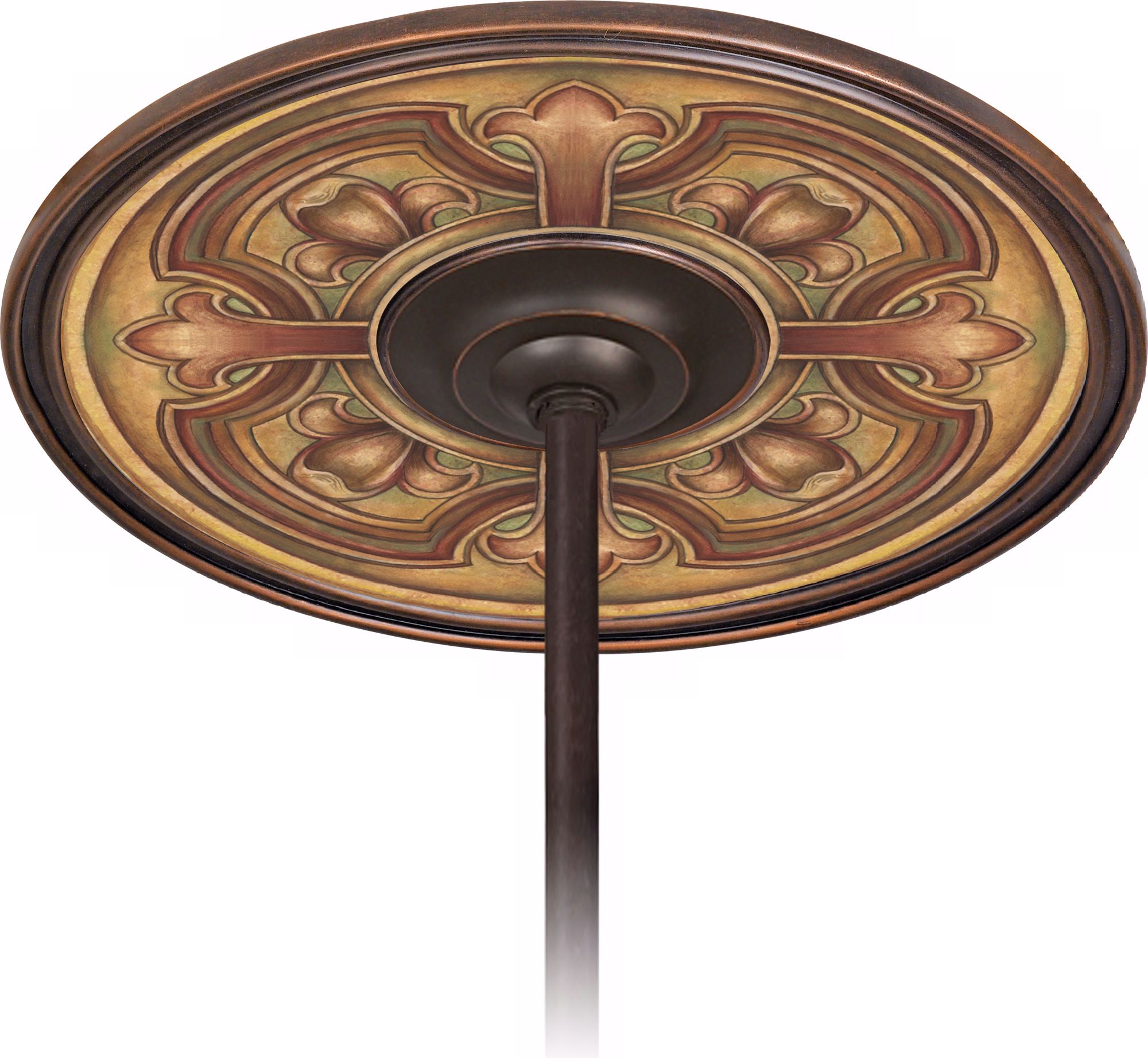 Siena Giclee Bronze 6 1/2" Opening Ceiling Fan Medallion