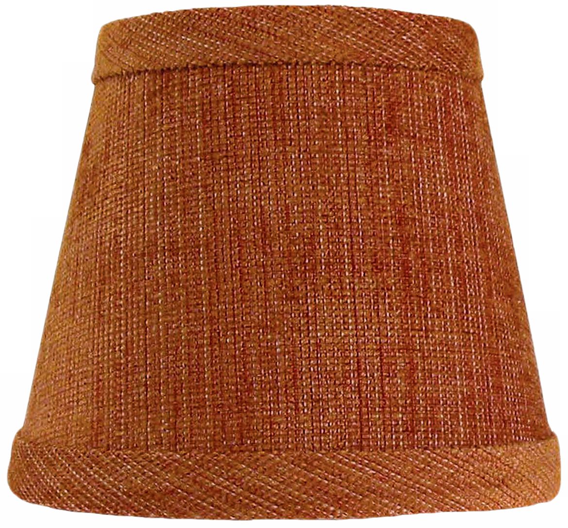 Orange Chenille Shade 8x14x10.25 (Spider)