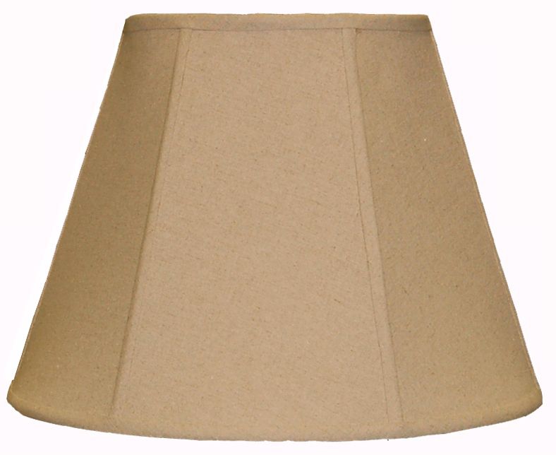 Tan Softback Lamp Shade 9x16x12 (Spider)