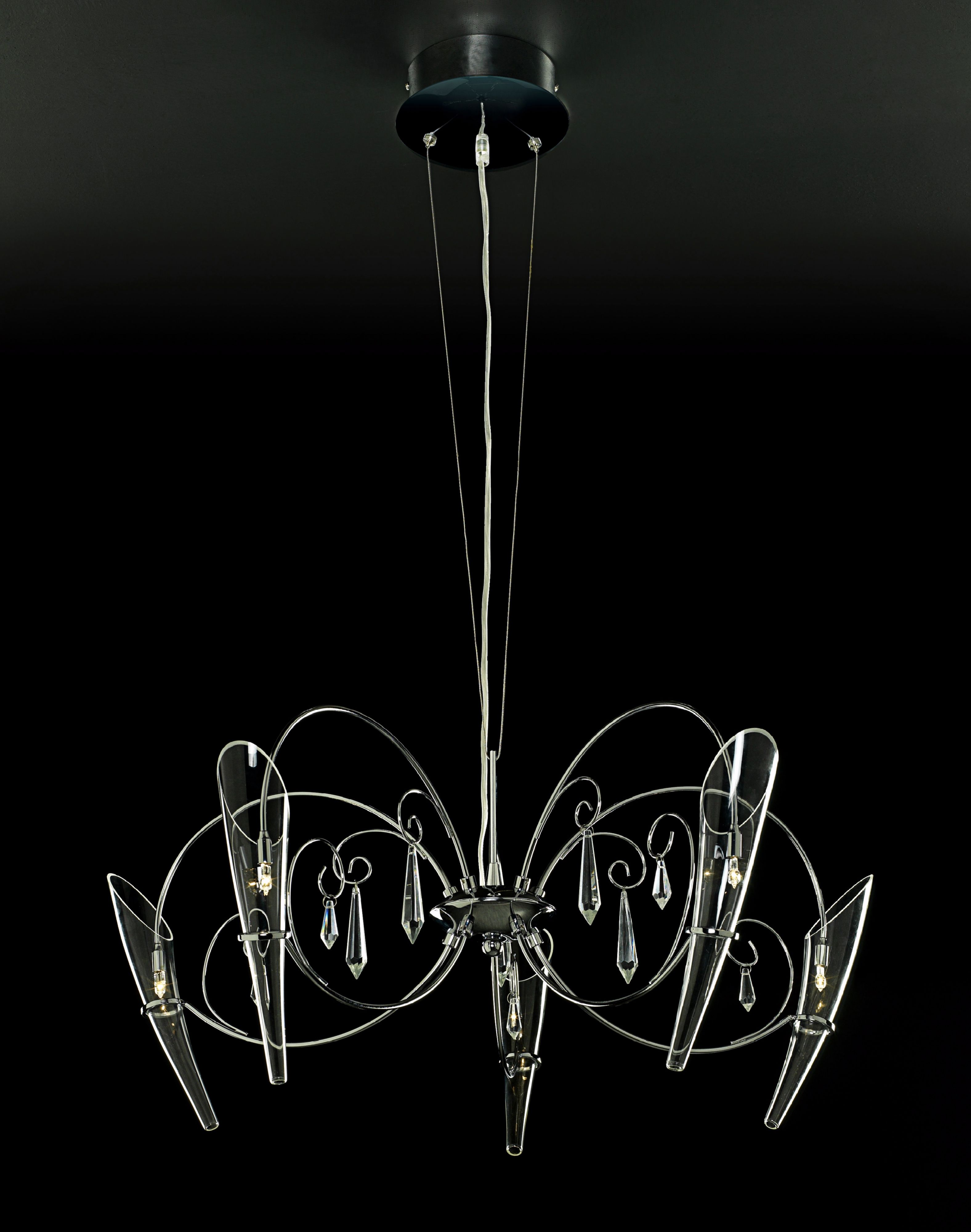 Belleza 5-Light Halogen Pendant Light